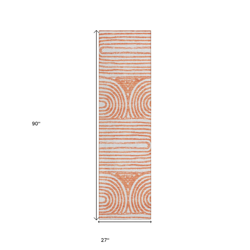 Tapis de couloir d'extérieur 8 pi