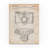 Manilo 'Camera' Drawing Print on Wrapped Canvas-25325186