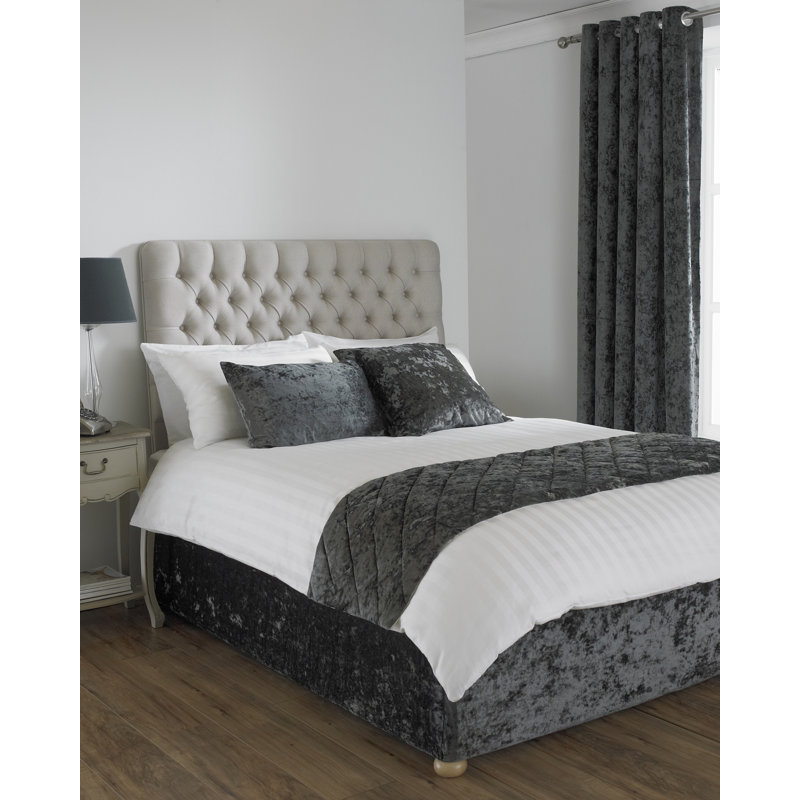 Verona Bed Skirt, Double (4'6), Wine