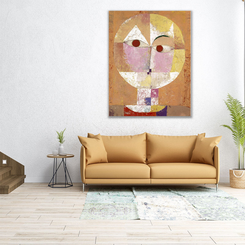 Senecio - Baldgreis, 1922 - reproduction d'art sur toile, H 30 po x l 24 po