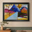 Kochel Straight Street, 1909 - Wassily Kandinsky - Toile encadrée sur mesure-1859055433-1859055540-1859055541