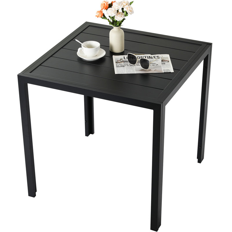 Raffiel Square Outdoor Chat Table , 75cm cm W 75cm cm D
