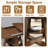 43.3''-59'' Extendable Round Dining Table For 4-8, Mid Century Modern Wooden Round Table With Removable Leaves Space Saving, For Kitchen Living Room-1918473175