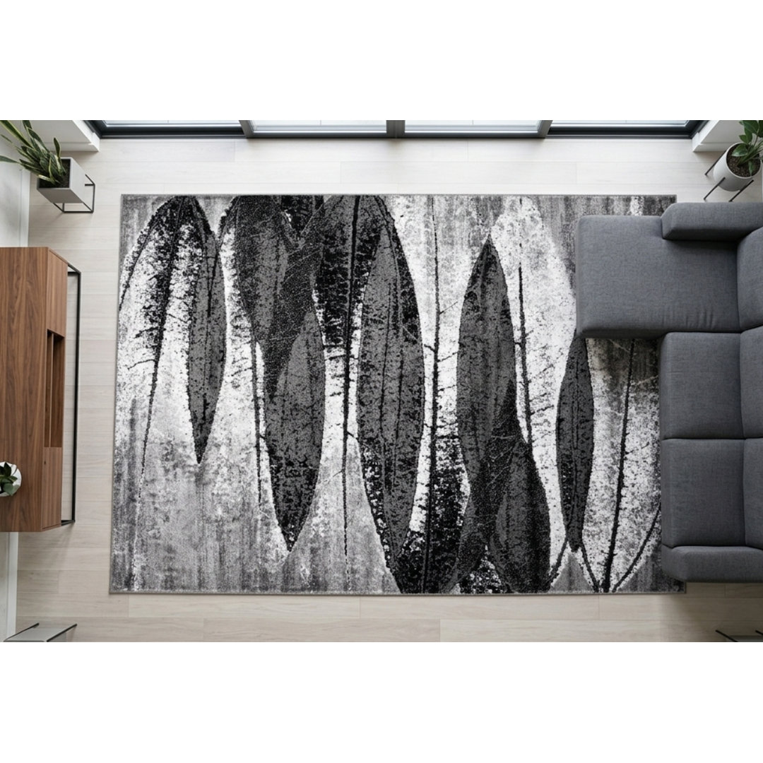 Abstract 170cm X 120cm Area Rug