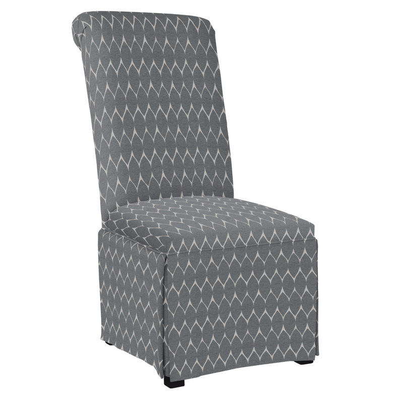 Susanna 20.25'' H Upholstered Side Chair, Black Satin, 5626-082