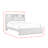 Picket House Furnishings Beckett King Bookcase Panel 3PC Bedroom Set With Bluetooth-129209416-79070676