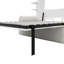 Lit escamotable double pleine grandeur avec canapé et armoires de rangement, lit mural peu encombrant pour bureau à domicile et chambre d'amis-792471006