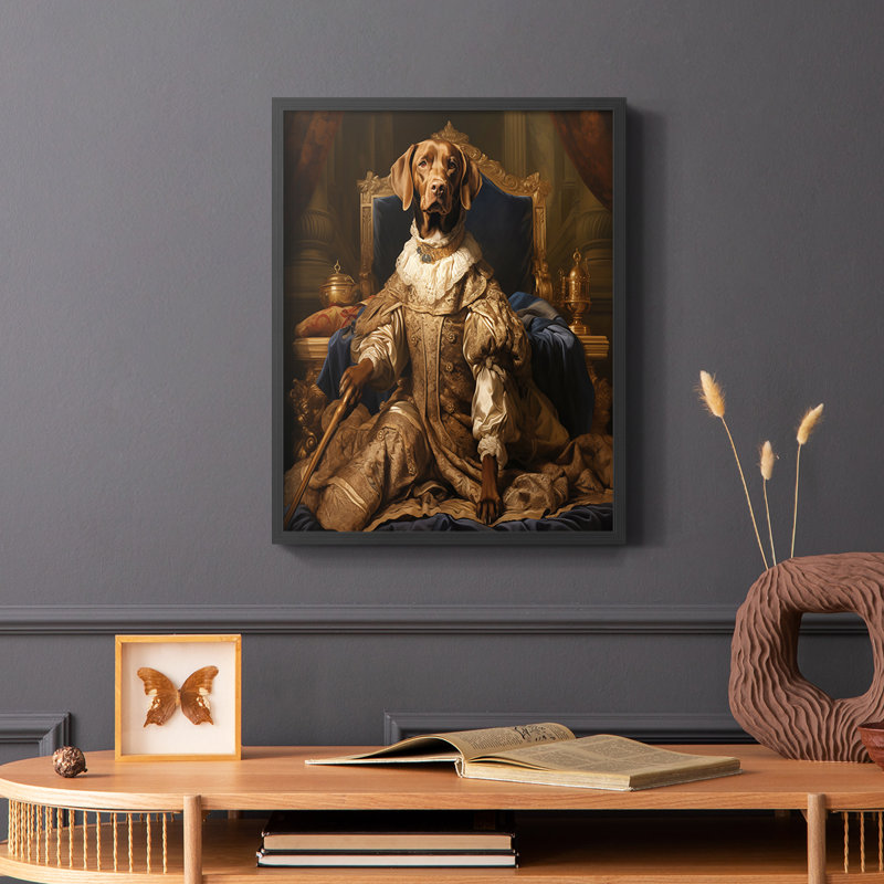 ANIMALS Series CLxxvii - reproduction encadrée de qualité supérieure - prête à être accrochée - aucun clou requis