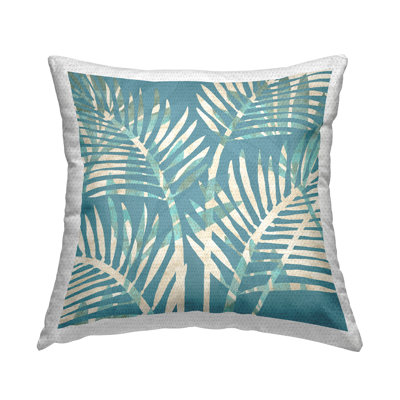 Floral Outdoor Throw Pillow