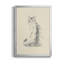 Toile encadrée de qualité supérieure House Cat V - prête à être accrochée-567810355-567810312