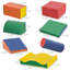 Équipement de jeu multicolore doux pour 1 à 3 ans: sept blocs d'escalade et des années multisensorielles: pièces de mousse rembourrées sécuritaires qui grimpent, glissent, possèdent des compétences
