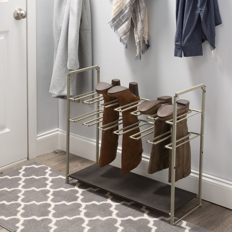 Hasson 6 Pair Stackable Boot Storage