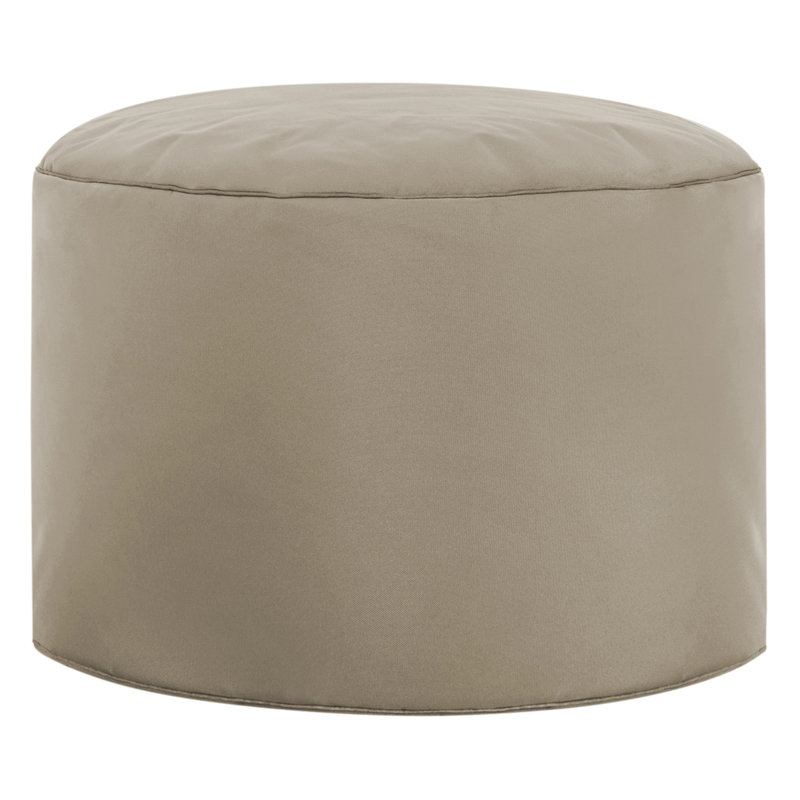  Repose-pieds pouf rond 20 po Goku, hydrofuge, Kaki