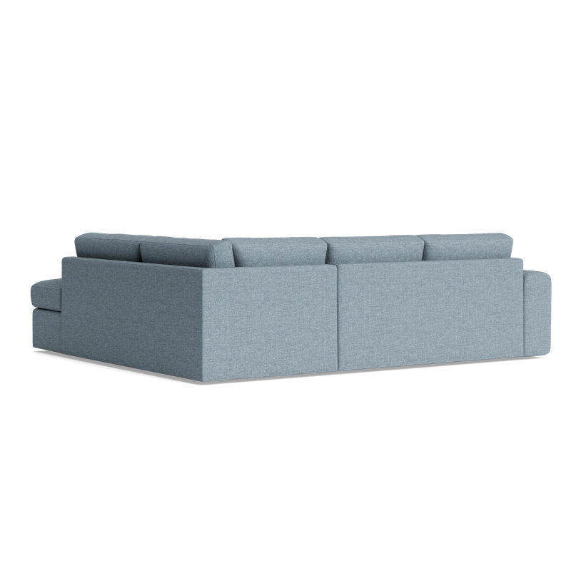 The OG Corner Sectional, Performance Velvet - Denim, Right Hand Facing