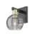 Athens Deco Swirl - 1 Light Wall Mount Sconce-392905587