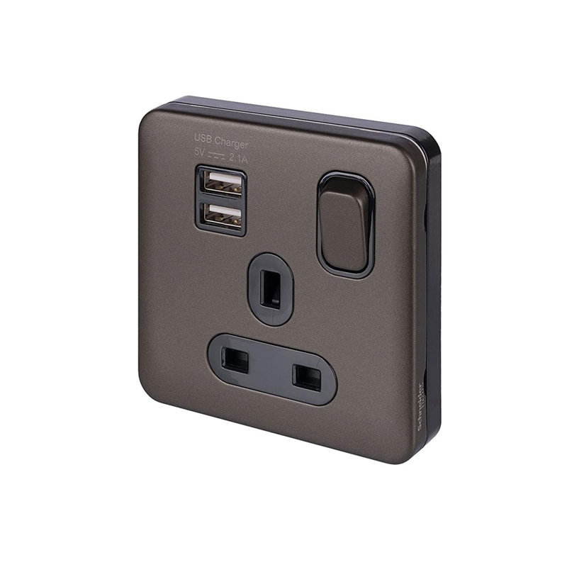 Switched Wall Mounted Socket