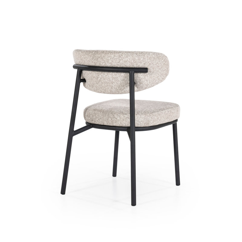 Dining Chair Upholstered Dining Chair, Beige