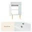 Ensemble de meuble-lavabo simple 21,6 po Bingman