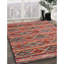 Tapis rouge/vert/brun zone contemporaine-2013775705