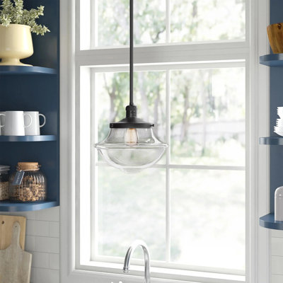 Luminaire suspendu simple à 1 lumière Baptiste