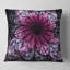 Coussin décoratif floral à fleurs fractales-30611721-30611725