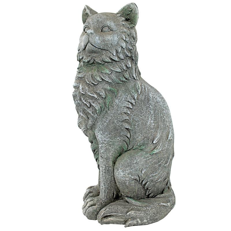 Norwegian Forest Cat Statue