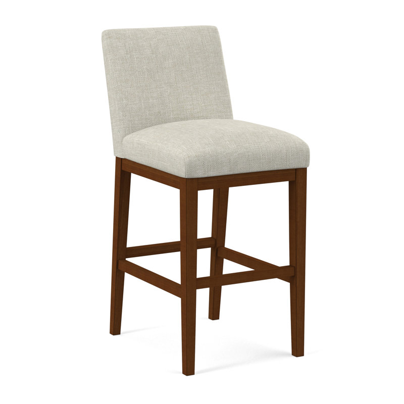 Upholstered Stool, 61558-61, English Saddle