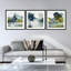 Soft Field Reflections - lot de 3 par Jacqueline Ellens, impressions murales encadrées-59378907-59378902