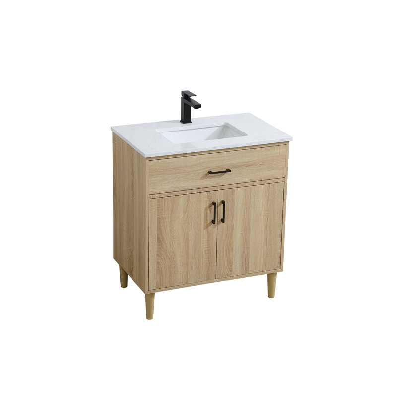 Chandler 30 inch Single Bathroom Vanity, Mango Wood