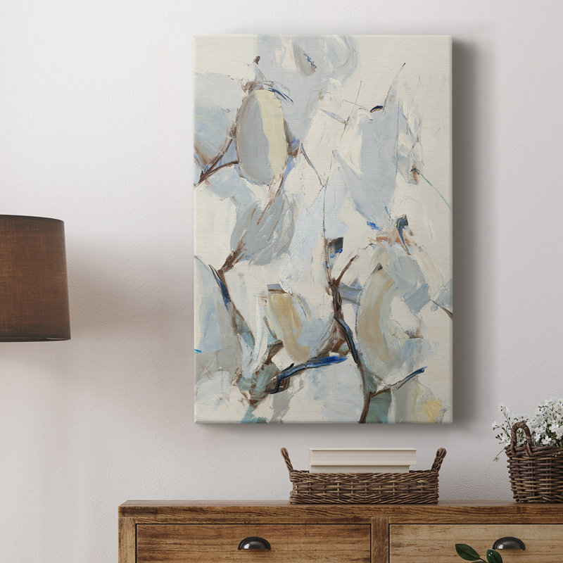 -Galerie encadrée vent et poirier, galerie Cavas sur mesure, H 12 po x l 8 po