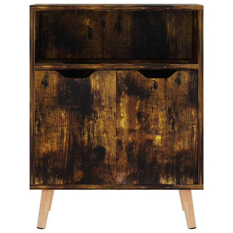Sideboard 60x30x72 cm Engineered Wood, Smoked Oak