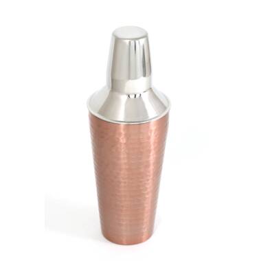 Cambridge Silversmiths Champagne Gold Faceted Cocktail Shaker