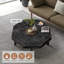 Table basse octogonale vintage en bois 30 pouces pour le salon-130186593