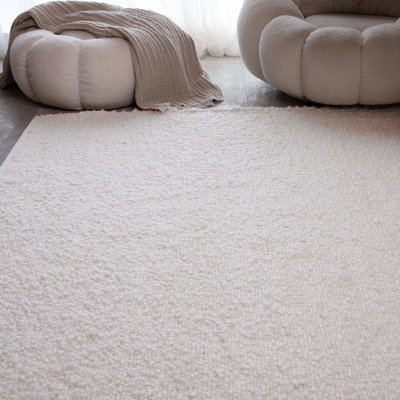 Amira Solid Colour Hand Woven Area Rug