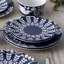 Ensemble de 4 assiettes coupées Noritake Bluefjord, 11 po