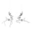 Ensemble d'ornement cerf (ensemble de 6)-591041060