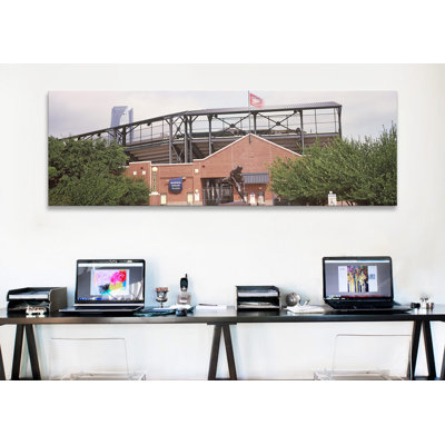 " Warren Spahn Plaza At The Chickasaw Bricktown Ballpark, Oklahoma City, Oklahoma, USA " by Panoramic Images