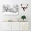 Wintertime View Of The White House In Abstract - Wrapped Canvas-55302058