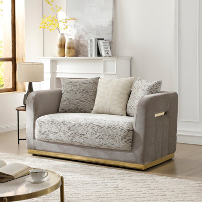 Causeuse Lexington G00280A-L, brun / beige clair