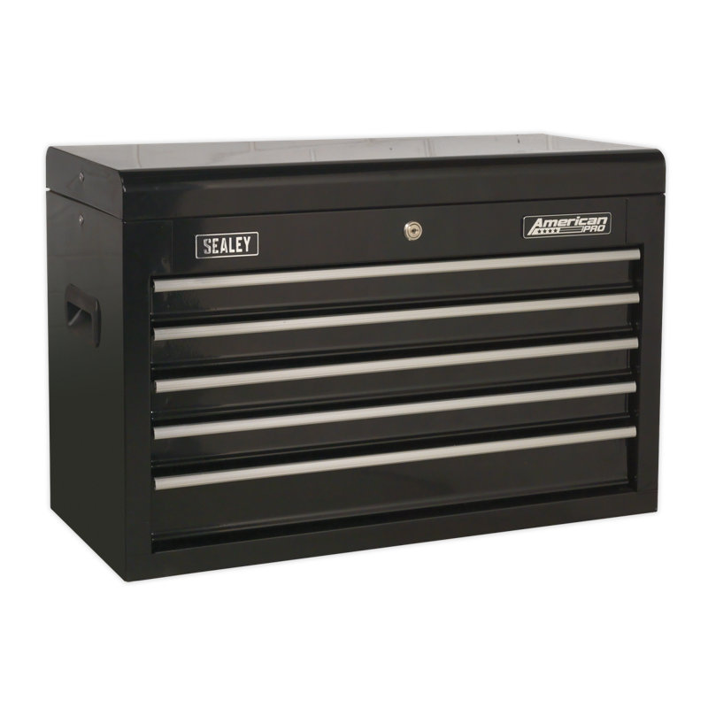 Metal Single Storage Cabinet ( 43cm H x 66cm W x 30.5cm D), Black