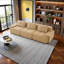 Canapé modulaire en forme de L de 117 po avec méridienne à siège profond et coutures extra-larges 117 po-534821771-534821769