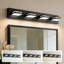 Barre d'éclairage de meuble-lavabo à DEL 30 lumières à 4 lumières 30 po, 24 W, noir mat-2078237972-2077811394