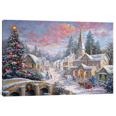 «Heaven On Earth I» par Nicky Boehme - Estampe numérique sur toile tendue avec châssis
