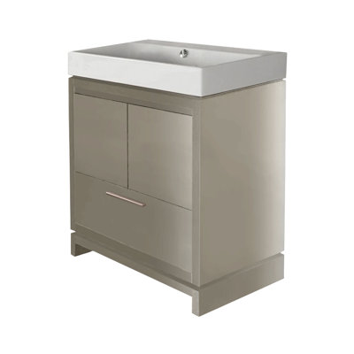 Aquasei 31'' W Single Bathroom Vanity Base