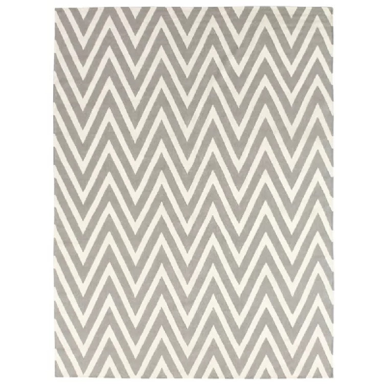Wool Chevron Area Rug