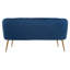 Overshores 2 Seater Velvet Sofa