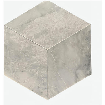 Hexagon Carrara Gray polished marble tile, natural marble, for wall and floor, natural stone, genuine marble, real marble, 1 box 12 pcs