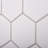 Perfection 4“ x 4" Porcelain Honeycomb Mosaic Wall & Floor Tile-94662447
