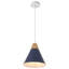 Luminaire suspendu pour îlot de cuisine 1 lumière avec accents en bois Hinsinger-1904927215-1944815310