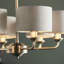 Landover 6 - Light Shaded Chandelier-69159324-69159325